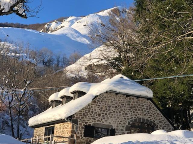 Au Rocher De Combieres Mandailles-Saint-Julien ภายนอก รูปภาพ